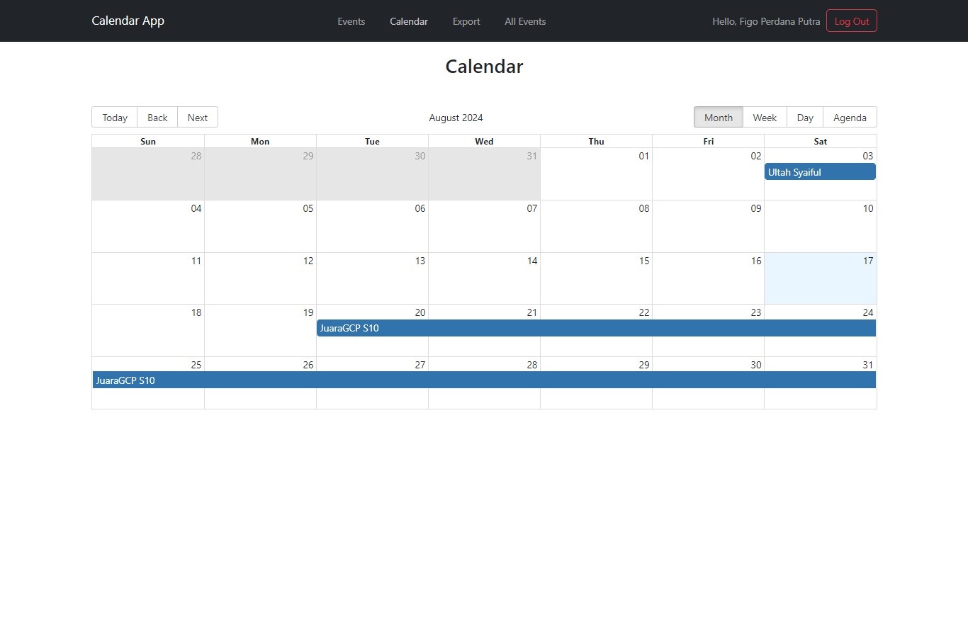 Calendar MSI Platform